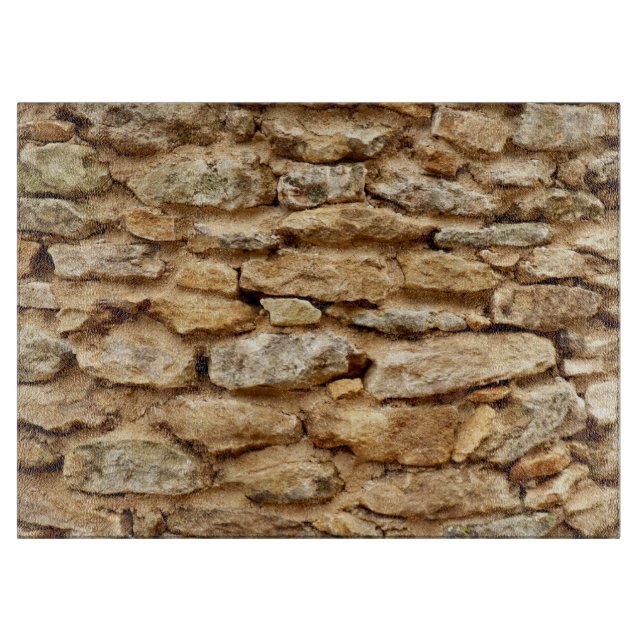 Stonework Decorative Glass Chopping Board (Front)