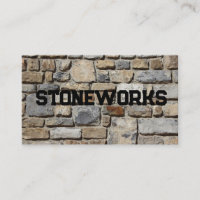 STONEWORKS BUSINESS CARD
