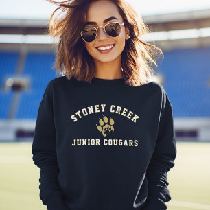 Stoney Creek Junior Cougars Paw Navy Cosy Sweatshirt