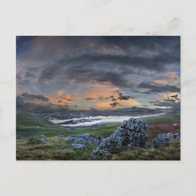 Stoney Pass Sunset - Colorado Trail Postcard (Front)