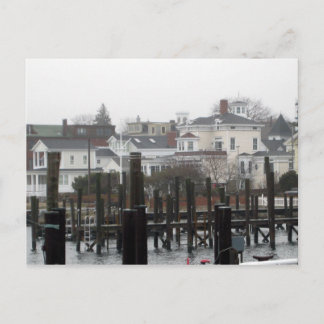 stonington from dock postcard