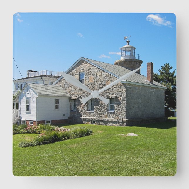 Stonington Harbour Lighthouse, Connecticut Clock (Front)
