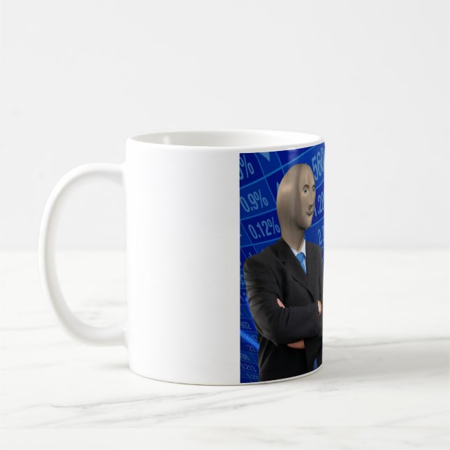 Stonks Coffee Mug (Left)