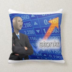 Stonks Cushion