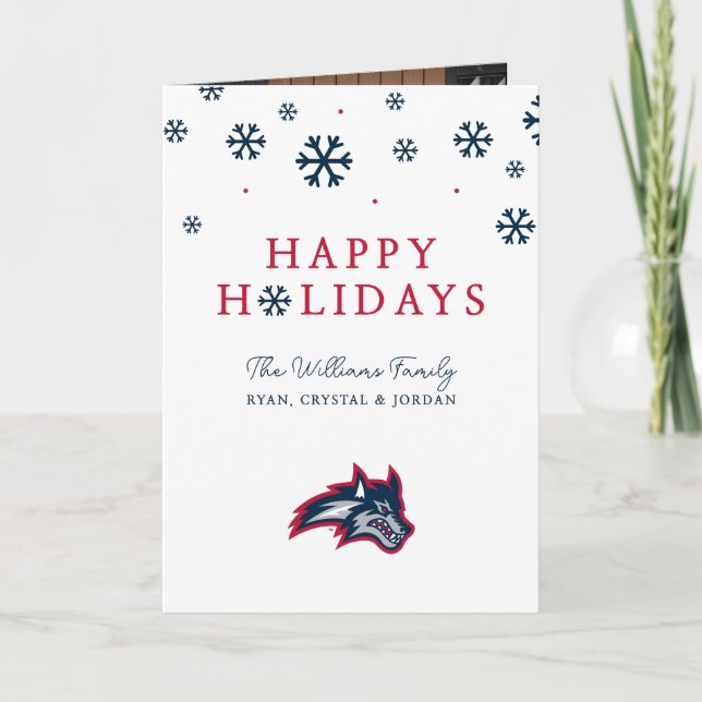 Stony Brook University | Seawolves Holiday Card (Front)