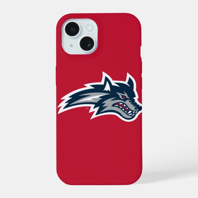 Stony Brook University | Seawolves iPhone 15 Case (Back)