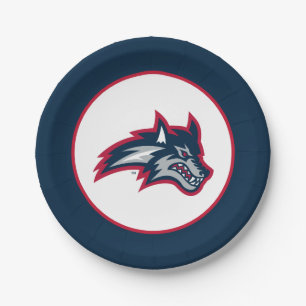 Stony Brook University Seawolves Paper Plate