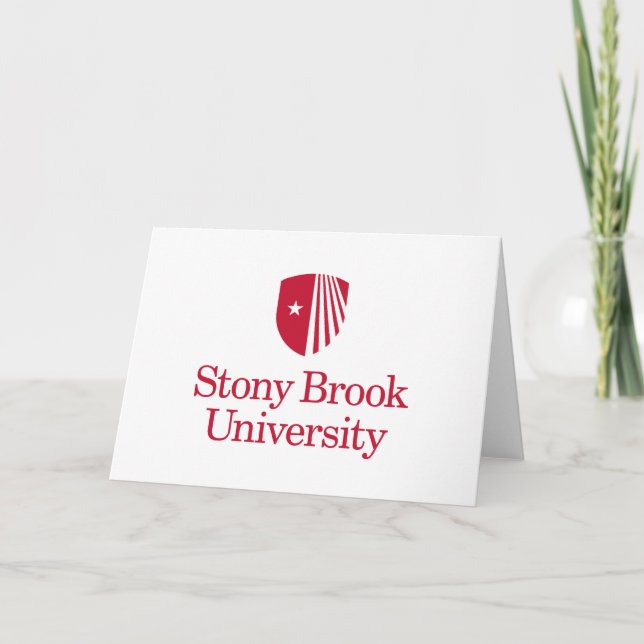 Stony Brook University | Wordmark Card (Front)