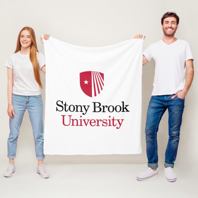 Stony Brook University | Wordmark Fleece Blanket (In Situ)