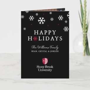 Stony Brook University Wordmark Holiday Card