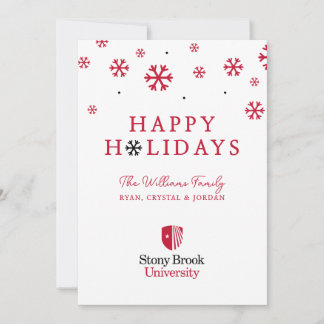Stony Brook University | Wordmark Holiday Card