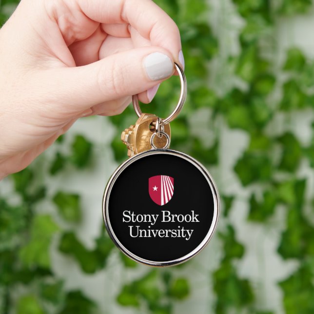 Stony Brook University | Wordmark Key Ring (Hand)