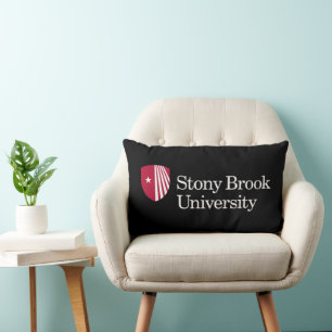 Stony Brook University Wordmark Lumbar Cushion