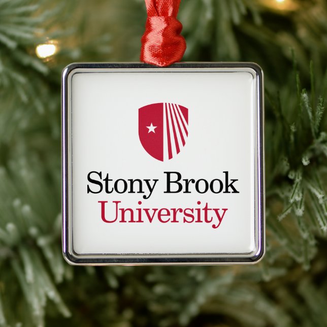 Stony Brook University | Wordmark Metal Tree Decoration (Tree)