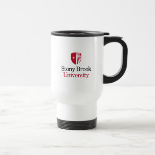 Stony Brook University   Wordmark Travel Mug