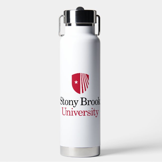 Stony Brook University | Wordmark Water Bottle (Front)