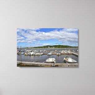 Stony Creek Marina Canvas Print