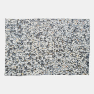 Stony pattern tea towel