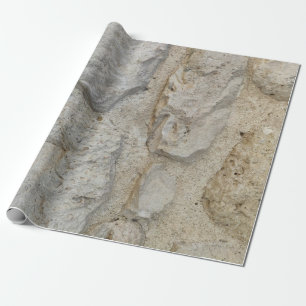 Stony pattern wrapping paper