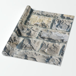 Stony pattern wrapping paper