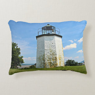 Stony Point Lighthouse, New York Accent Pillow