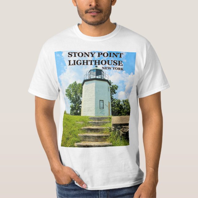 Stony Point Lighthouse, New York T-Shirt (Front)