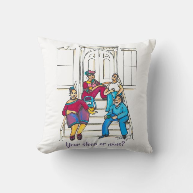 Stoop Pillow  (Front)