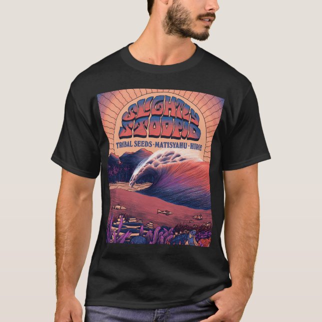 Stoopid Vacation Summer Tour 2019 Slightly T-Shirt (Front)