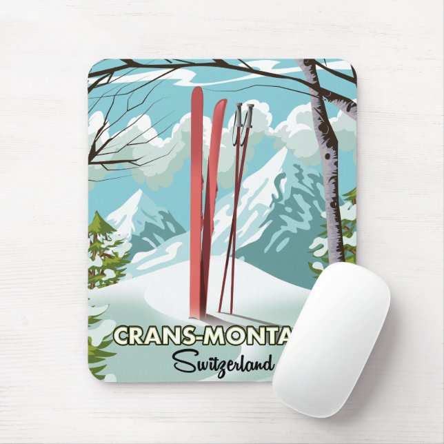 Stoos Switzerland Mouse Pad (With Mouse)