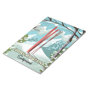 Stoos Switzerland Notepad