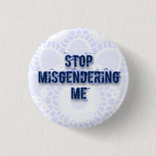 Stop 3 Cm Round Badge