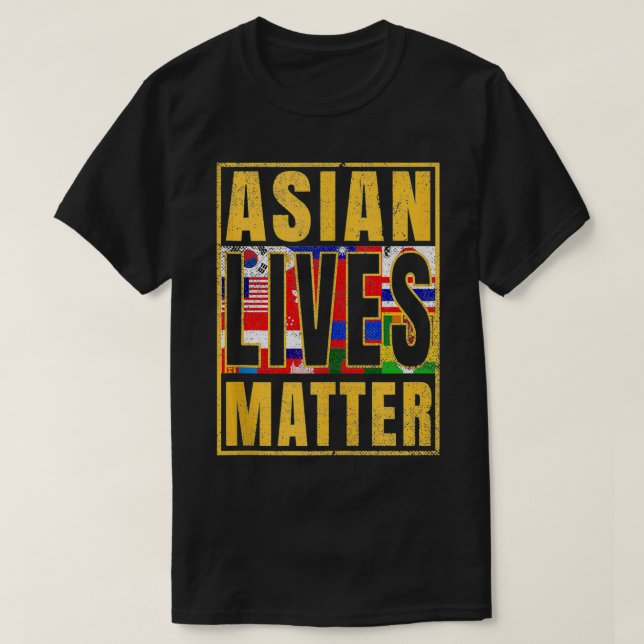 Stop AAPI Hate Support Awareness  Stop Asian Hate  T-Shirt (Design Front)