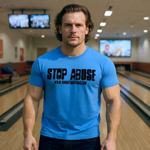 Stop Abuse Tri-Blend Shirt