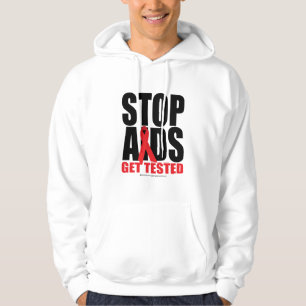 Stop AIDS: Get Tested Hoodie