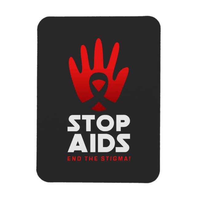 Stop Aids Magnet (Vertical)