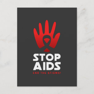 Stop Aids Postcard