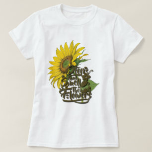 Stop and Smell the Flowers Sunflower T-Shirt