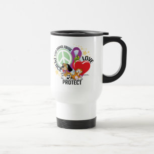 Stop Animal Abuse PLP Travel Mug