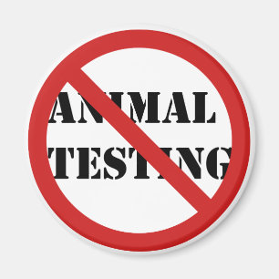 stop animal testing magnet