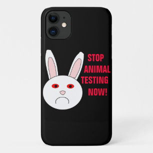 Stop Animal Testing Now iPhone 4 Case