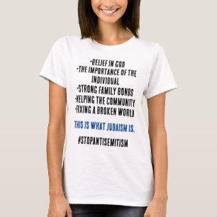 Stop Antisemitism What Judaism Really Is Women's T-Shirt