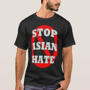 Stop Asian AAPI Hate Support Asian American Positi T-Shirt