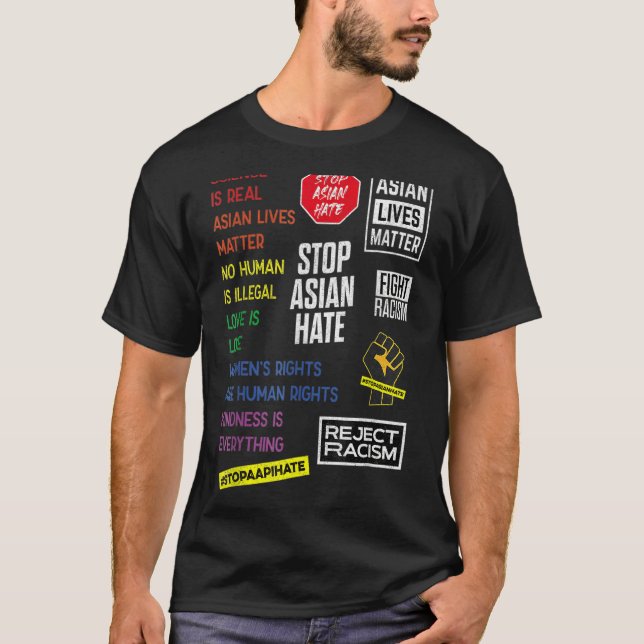 Stop Asian Hate T-Shirt (Front)