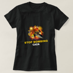 Stop Bombing Gaza Gaza Genocide T-Shirt