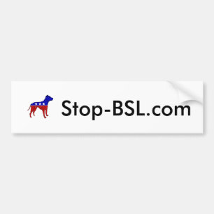 Stop-BSL.com Bumper Sticker! Bumper Sticker