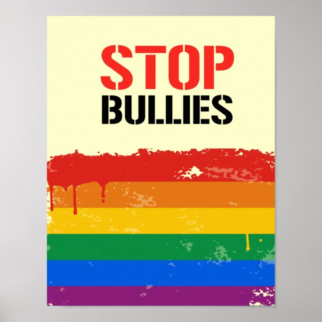 STOP BULLIES POSTER (Front)