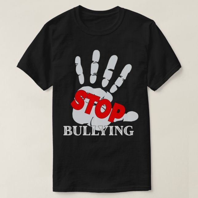 Stop Bullying Anti Bullying Pink Day Unity Day  T-Shirt (Design Front)