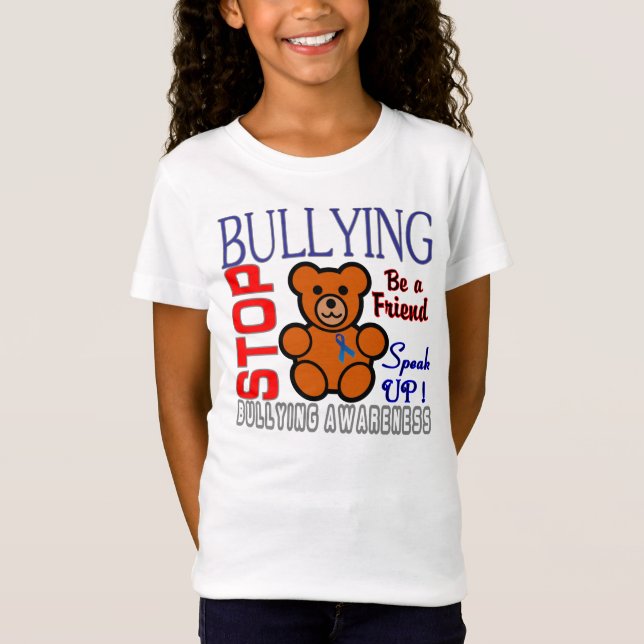 Stop Bullying Awareness Logo T-Shirt (Front)