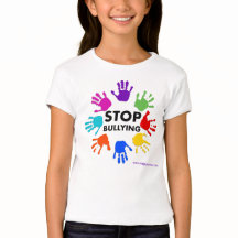 Stop Bullying Girls T Shirt
