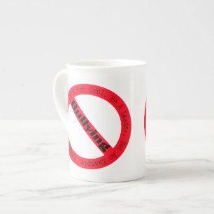 Stop Bullying-Logo by Shirley Taylor Bone China Mug